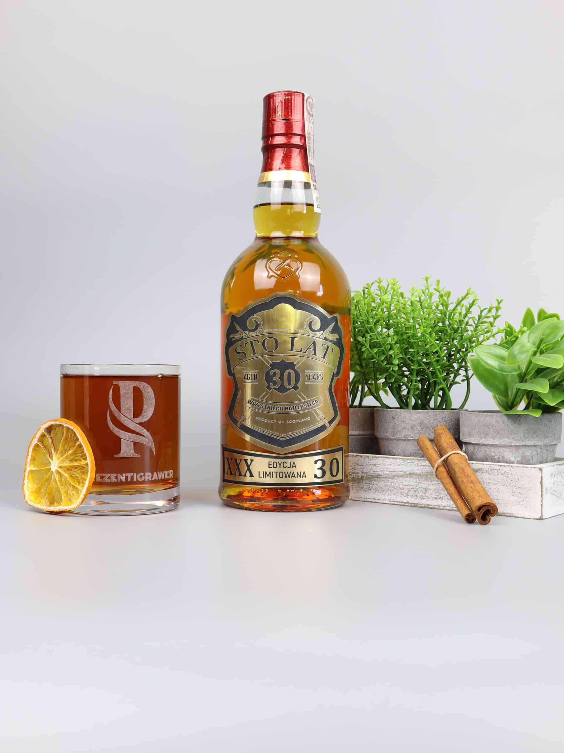 Chivas z grawerem na 30 urodziny