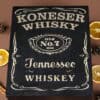 Prezent - skrzynka na whisky z grawerem