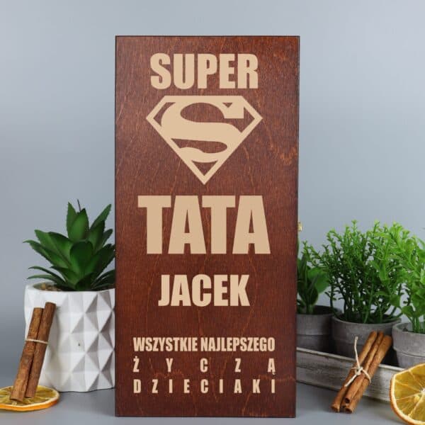 Personalizowana skrzynka na whisky