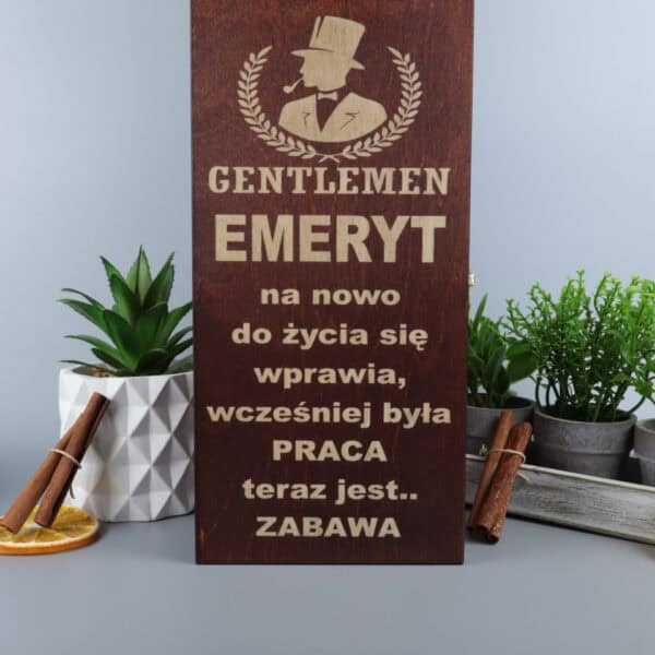 Personalizowany prezent dla emeryta