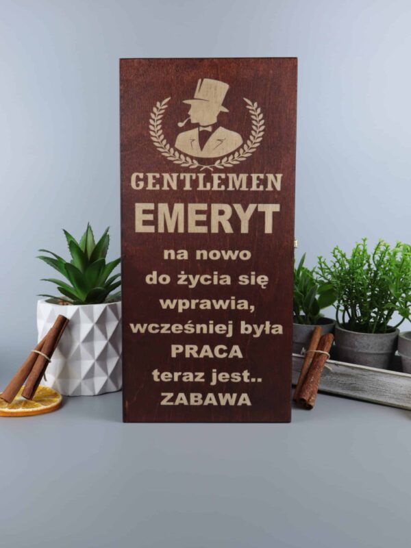Personalizowany prezent dla emeryta