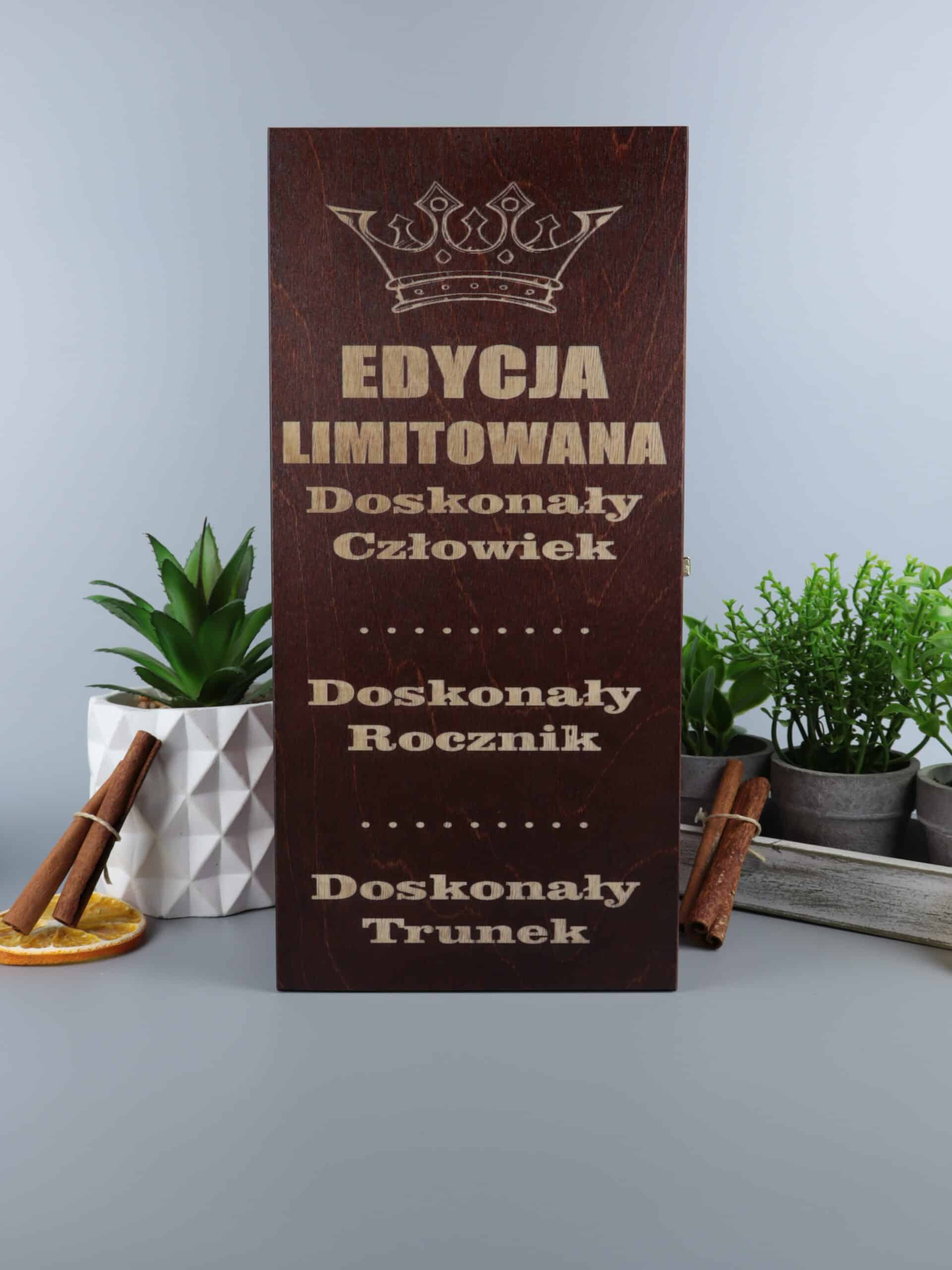 Personalizowany prezent dla niego Edycja Limitowana