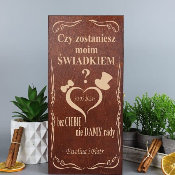 Prezent z grawerem Dla Świadka