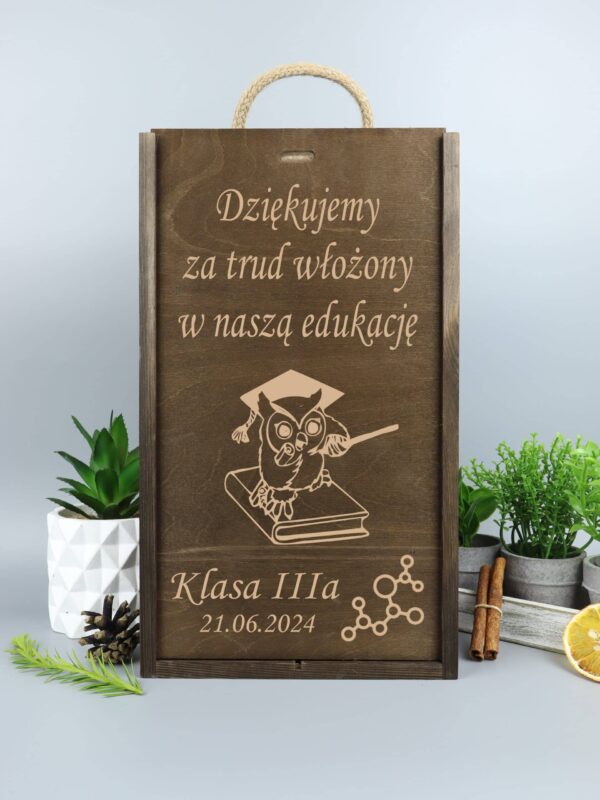 Prezent na Zakończenie roku szkolnego z grawerem