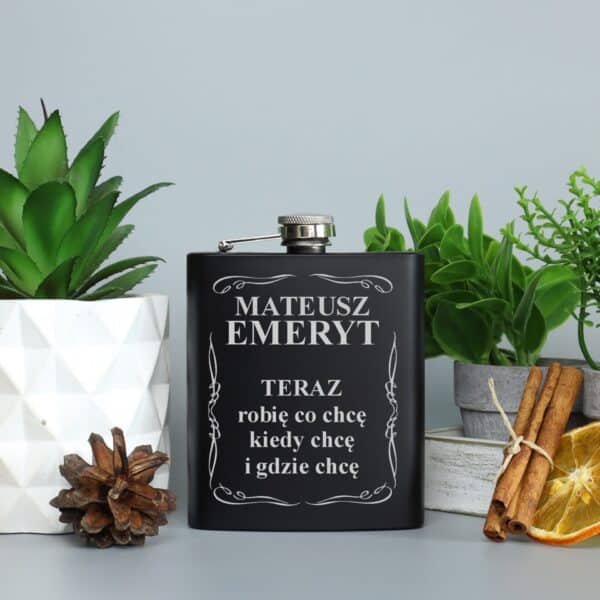 Personalizowana piersiówka z grawerem