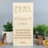 Personalizowany Prezent z grawerem dla taty