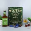 Zestaw Skrzynka na Whisky z grawerem