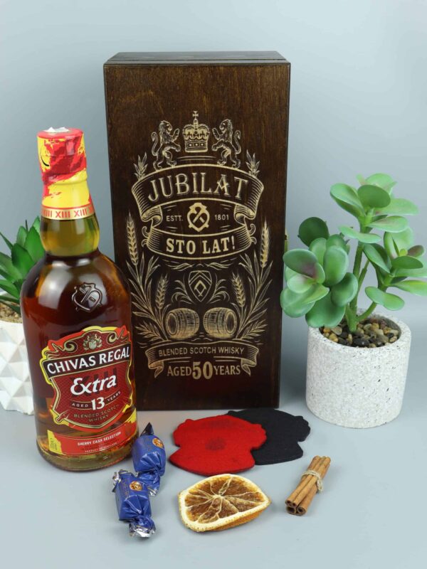 Chivas zestaw premium z grawerem