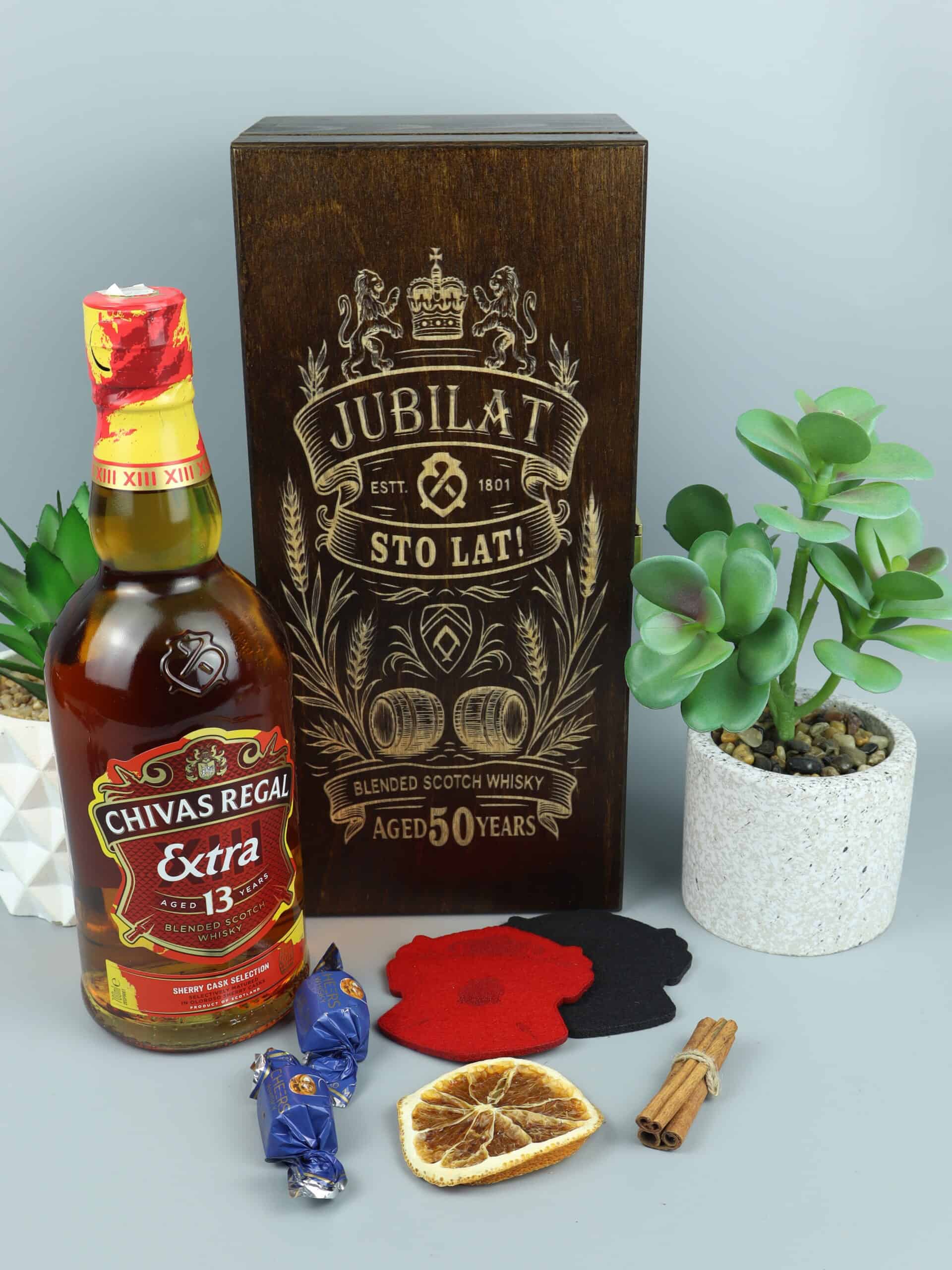 Chivas zestaw premium z grawerem