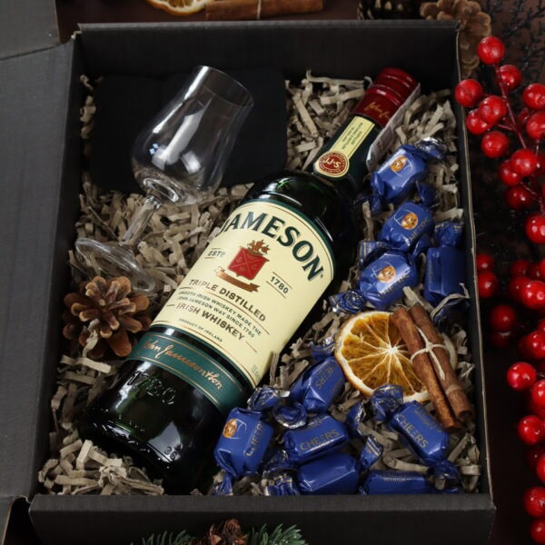 Elegancki zestaw prezentowy dla niego z Jameson