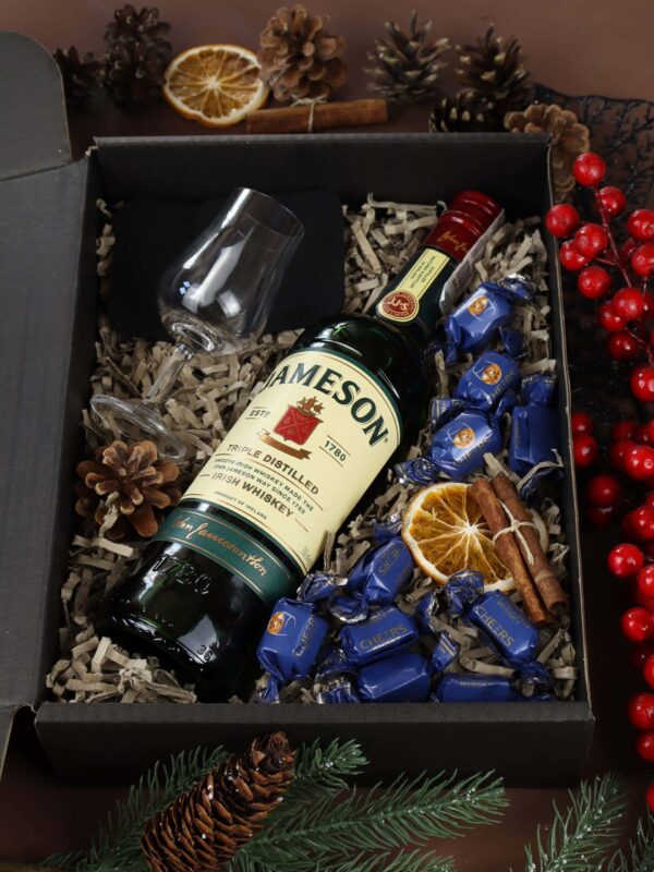 Elegancki zestaw prezentowy dla niego z Jameson
