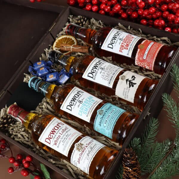 Zestaw podarunkowy z Dewars dla faceta