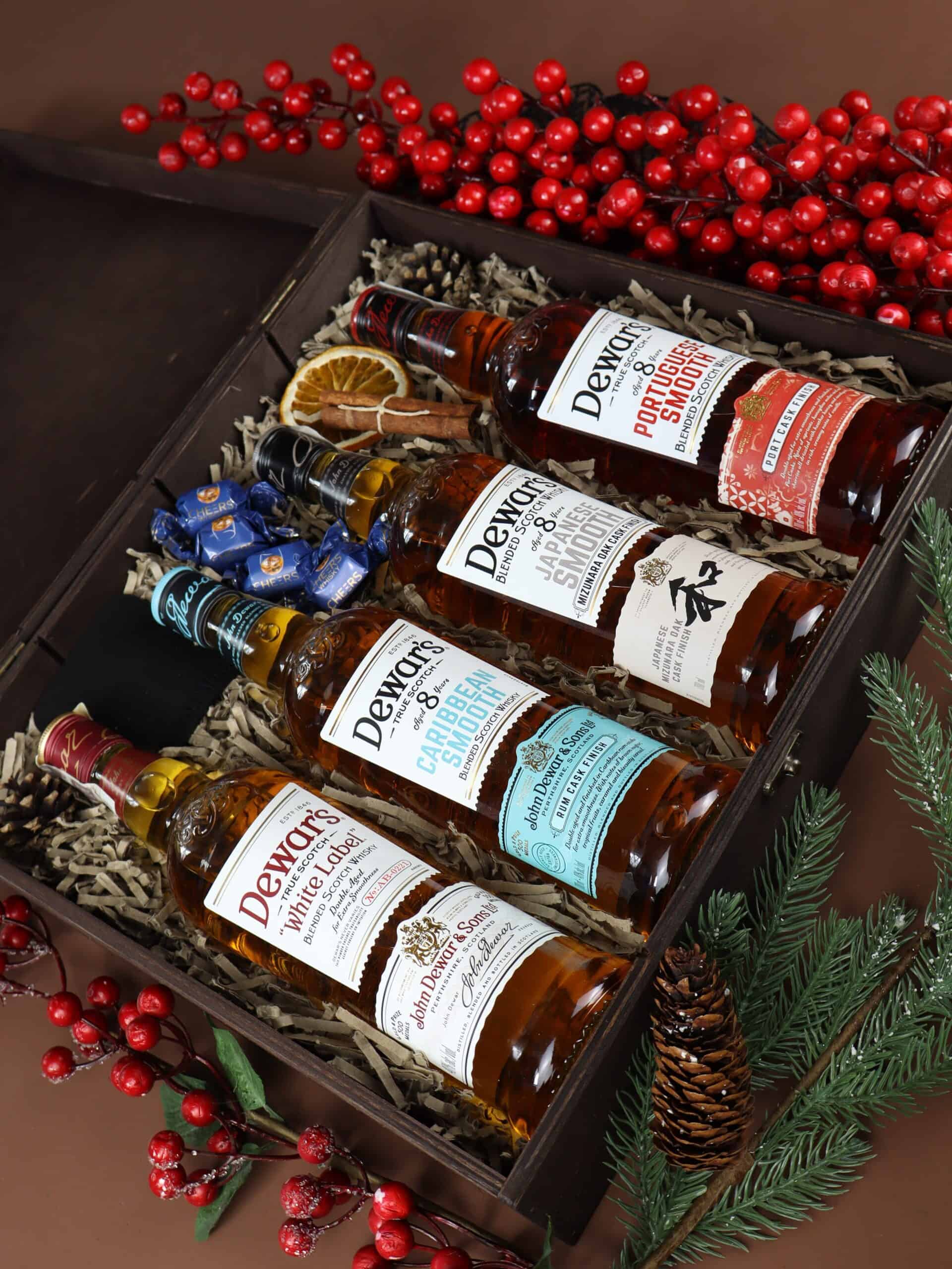 Zestaw podarunkowy z Dewars dla faceta