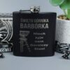 Prezent na barbórkę piersiówka z grawerem