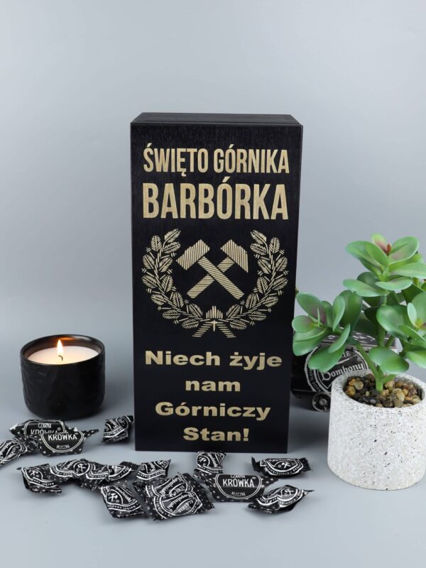 Prezent z grawerem dla górnika na Barbórkę