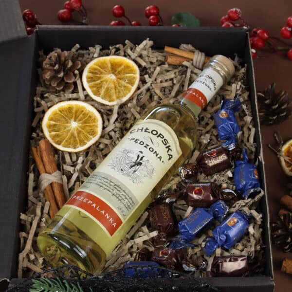 Zestaw prezentowy dla niego chłopska wódka