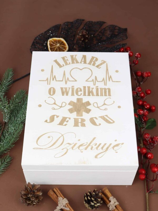 Zestaw prezentowy z grawerem dla lekarza