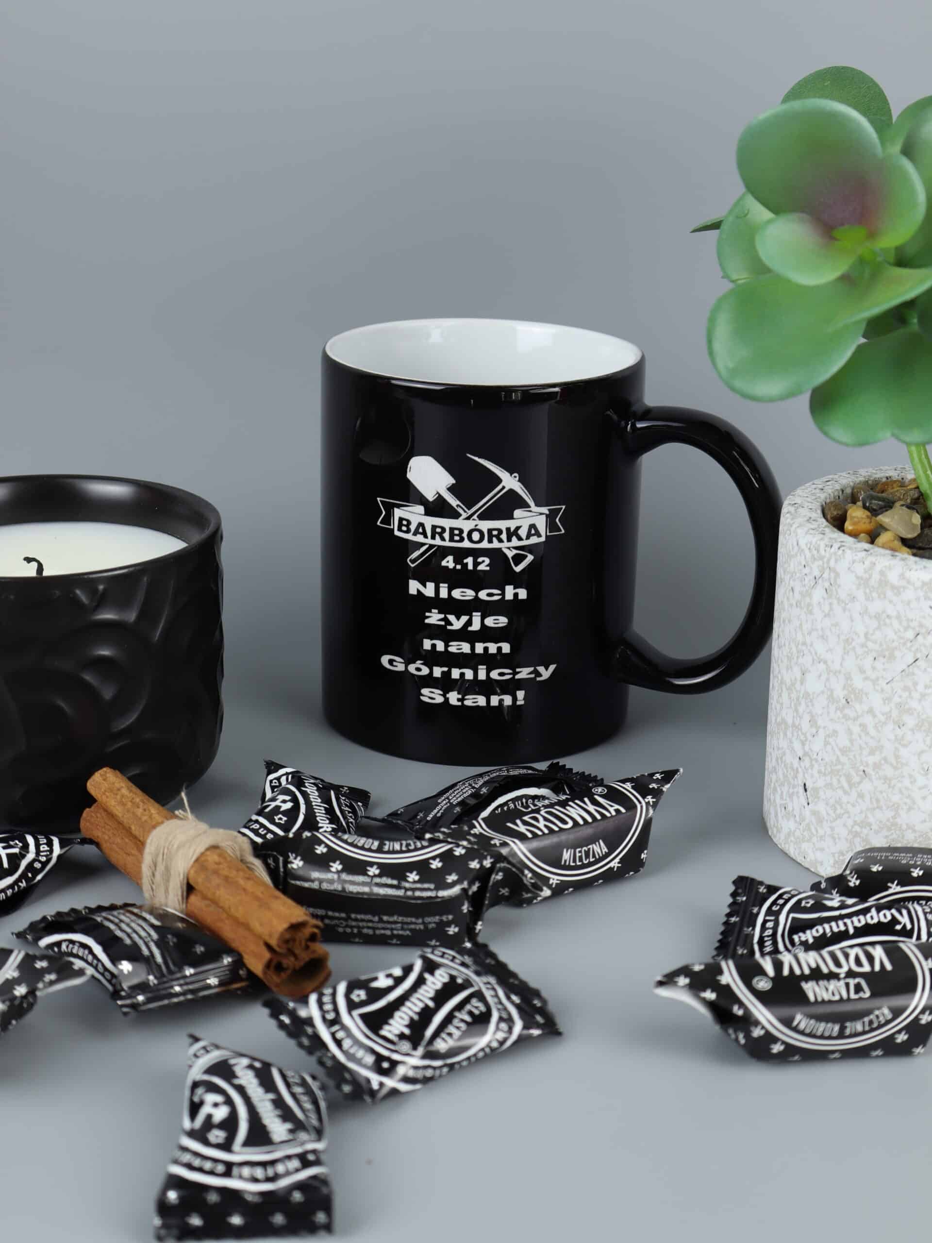 Kubek z grawerem na barbórkę
