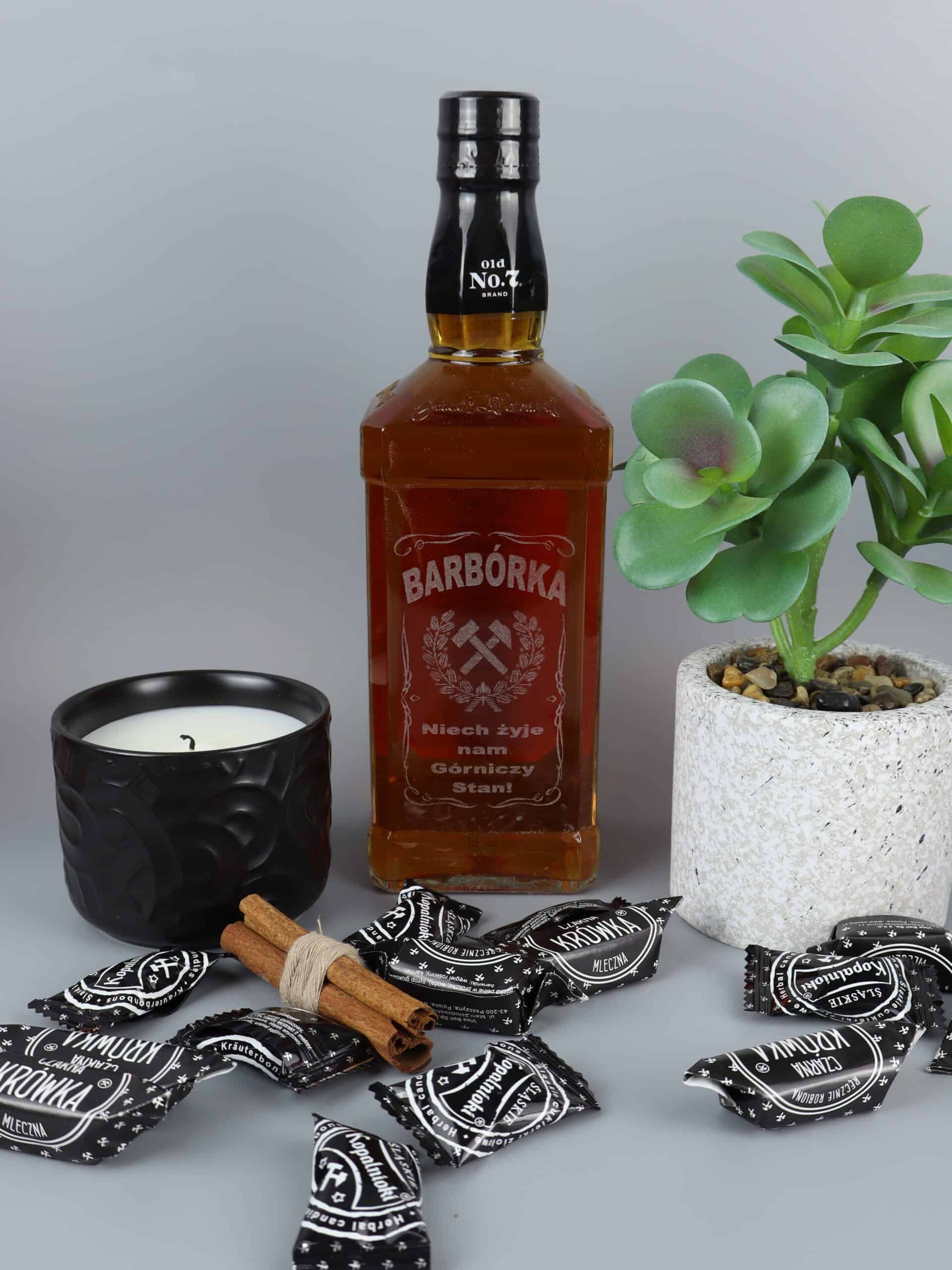 Personalizowany Jack Daniels dla górnika