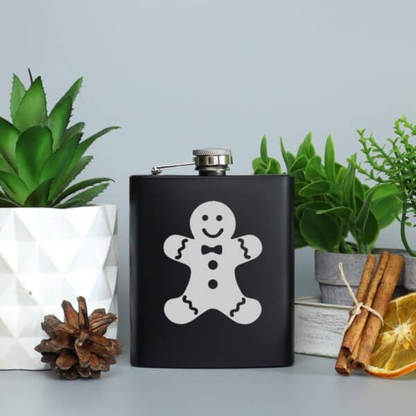 Piersiówka z grawerem na święta