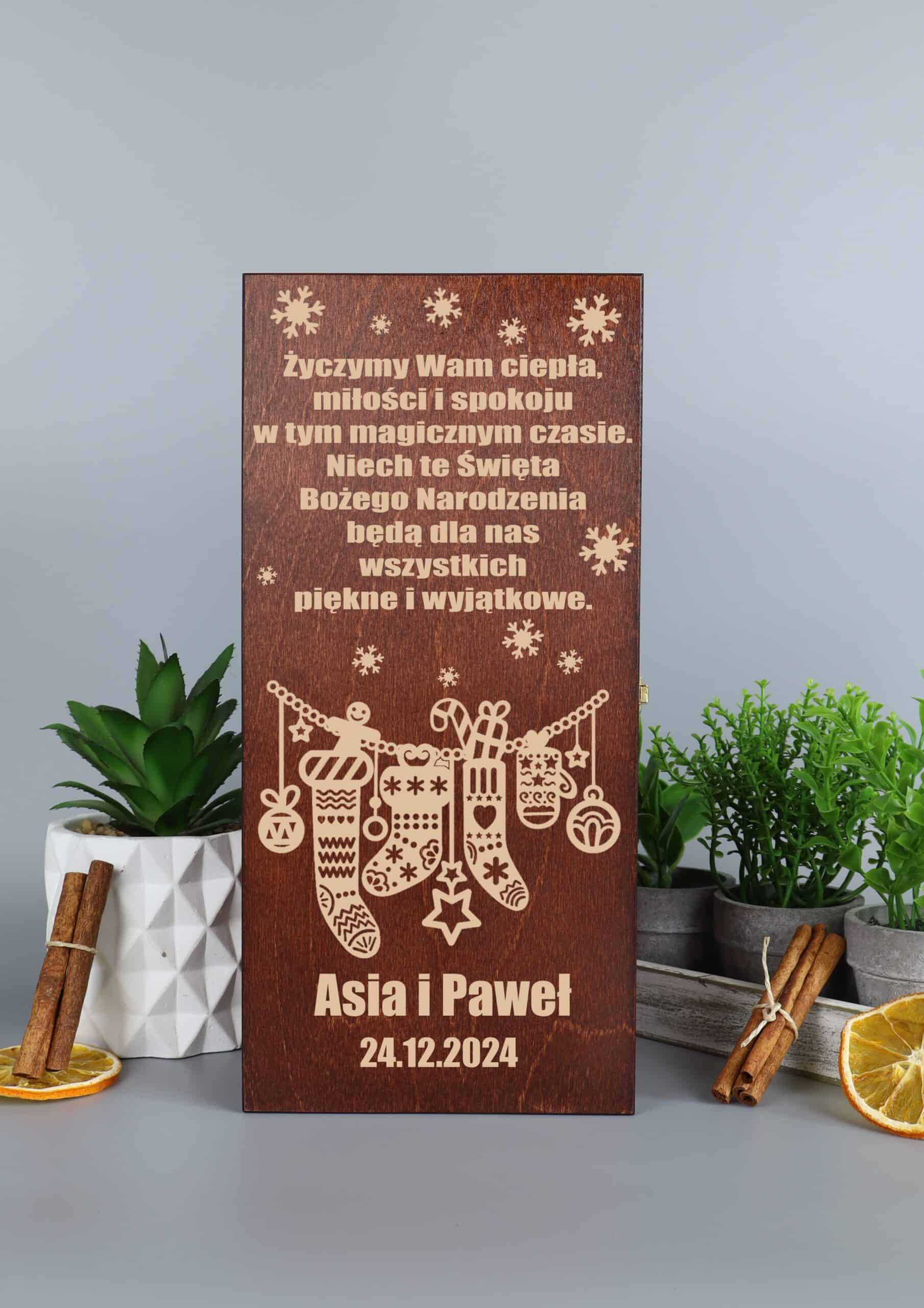 Personalizowany prezent na święta dla niego