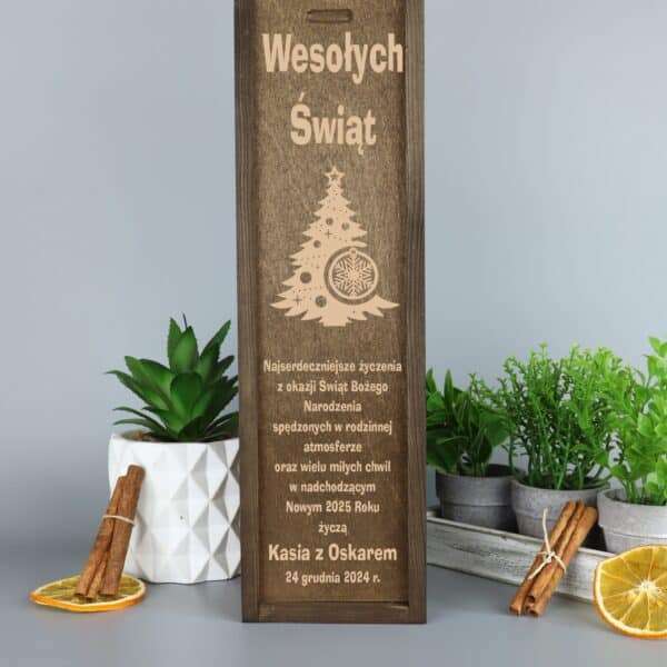 Prezent z grawerem na święta dla niej