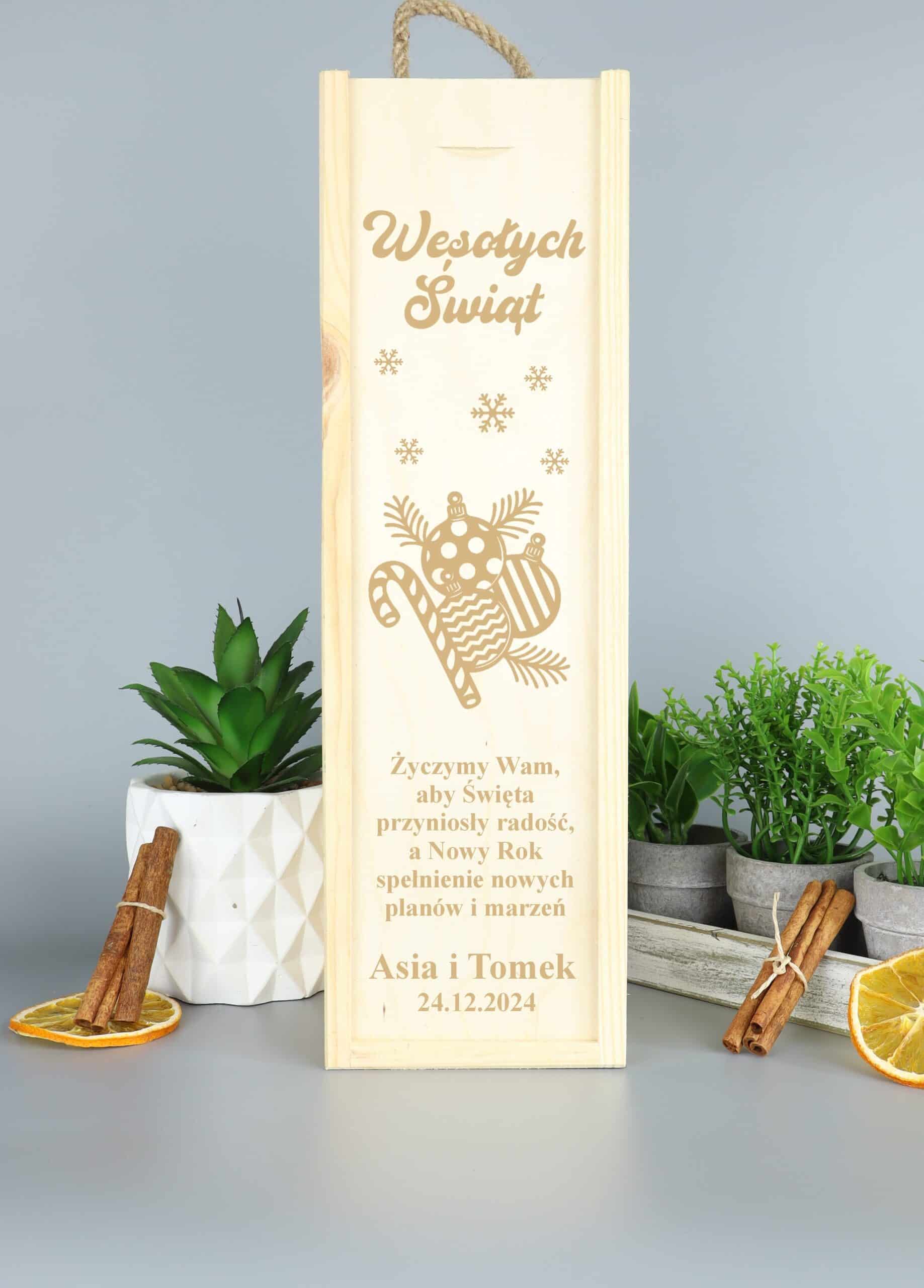 Prezent na święta z grawerem