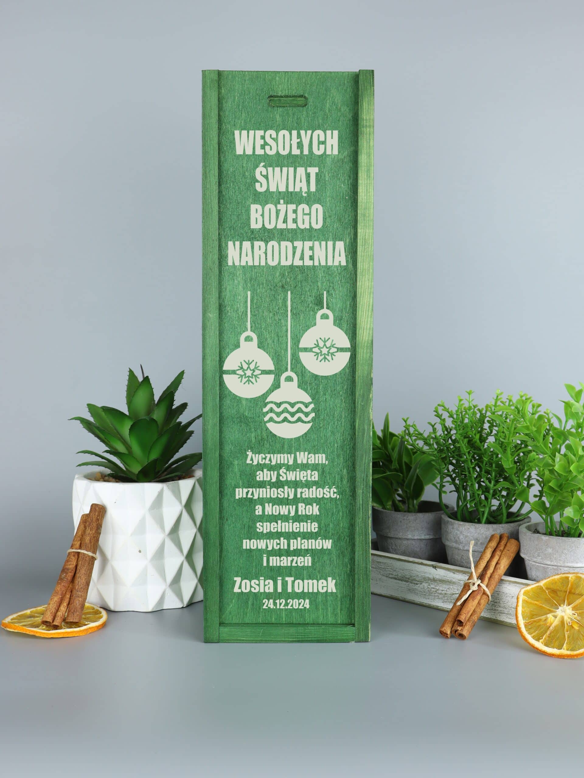 Prezent na święta z grawerem