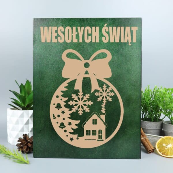 Skrzynka na whisky prezent na święta