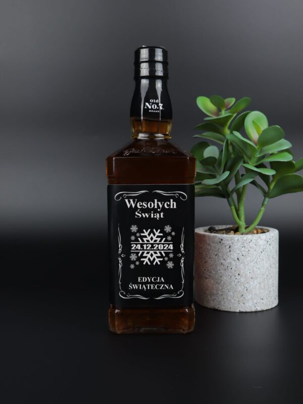 Świąteczny Jack Daniels z grawerem dla niego
