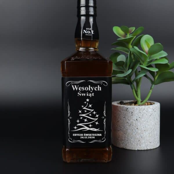 Whisky z grawerem na święta dla niego