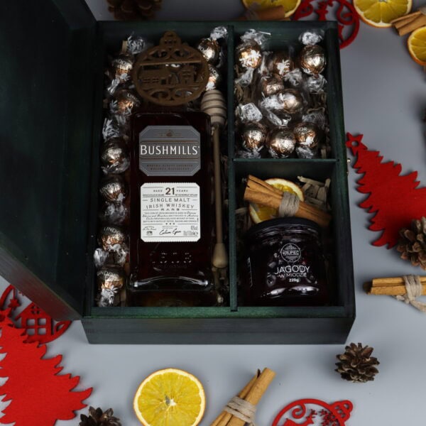Elegancki prezent na święta z whisky