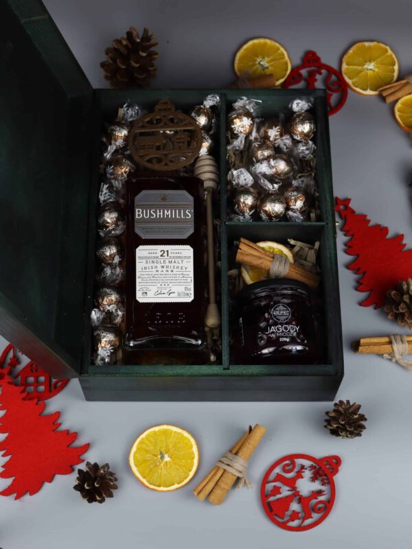 Elegancki prezent na święta z whisky