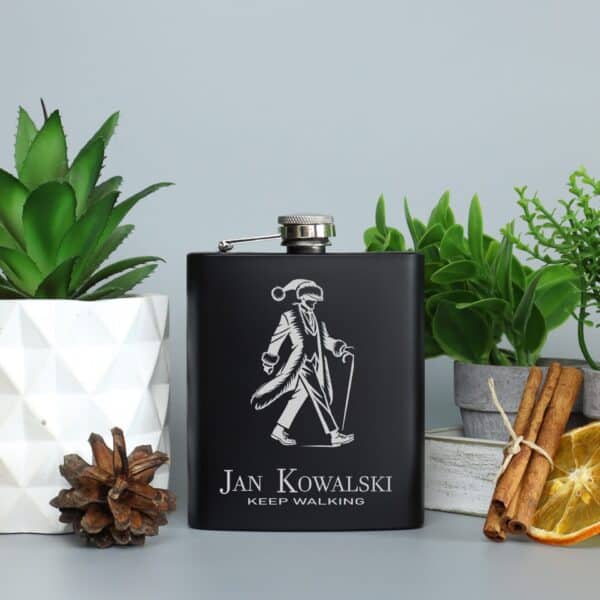 Piersiówka świąteczna