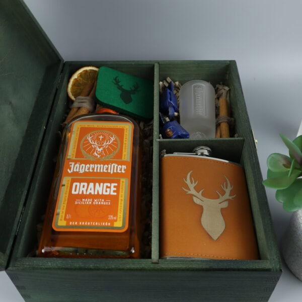 Zestaw z grawerem z Jagermaister dla niej