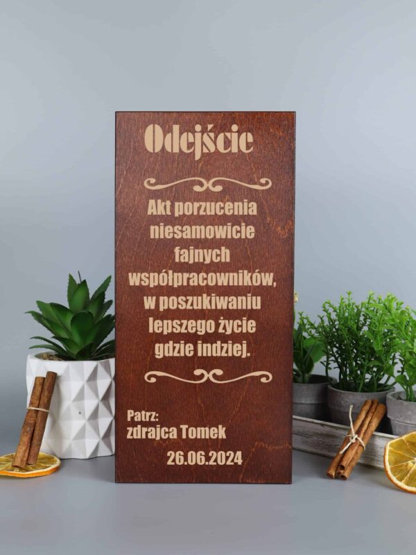 Wyjątkowy prezent dla odchodzącego z pracy