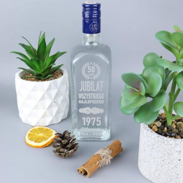 Wódka z grawerem dla mężczyzny