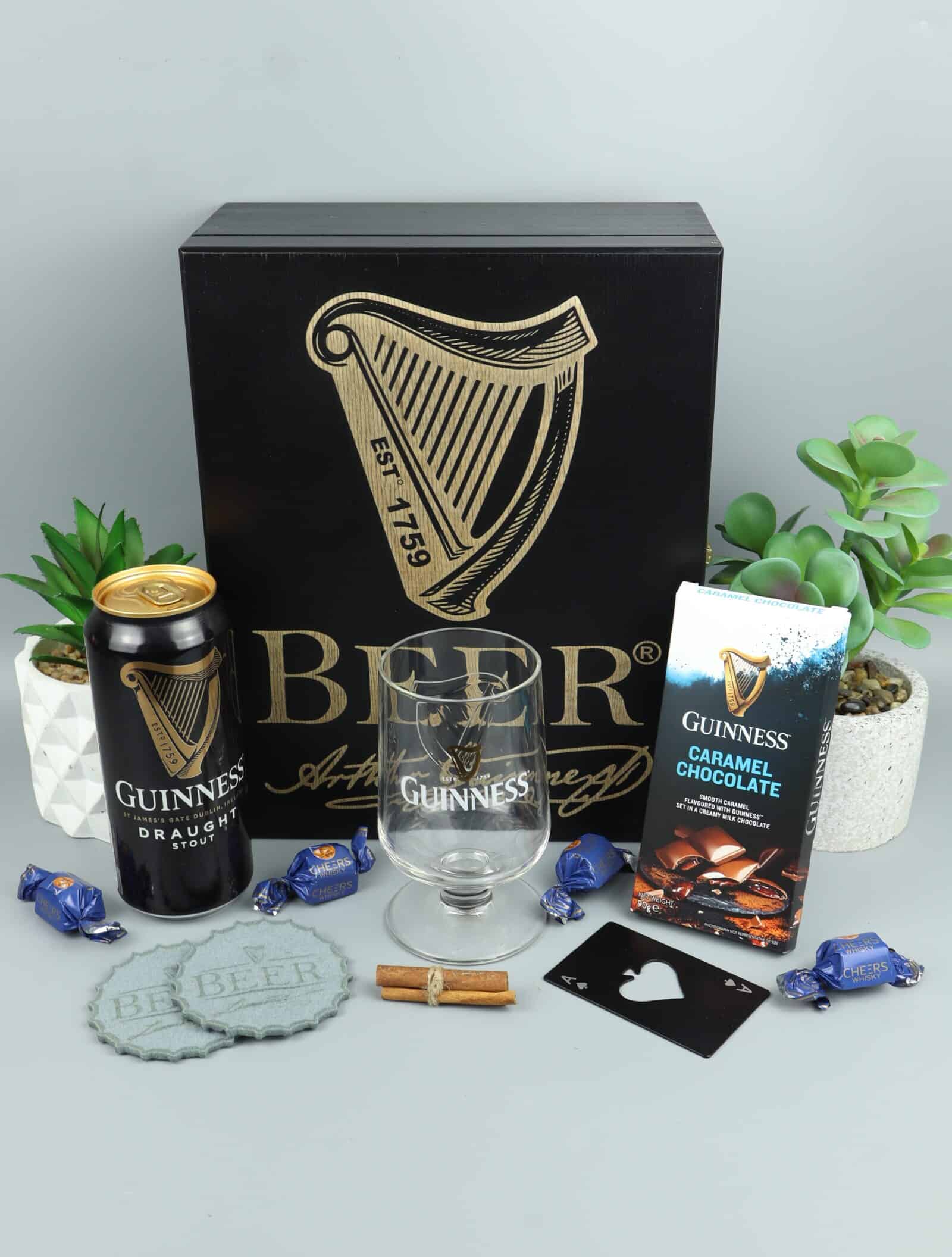 prezentowy zestaw z guinness