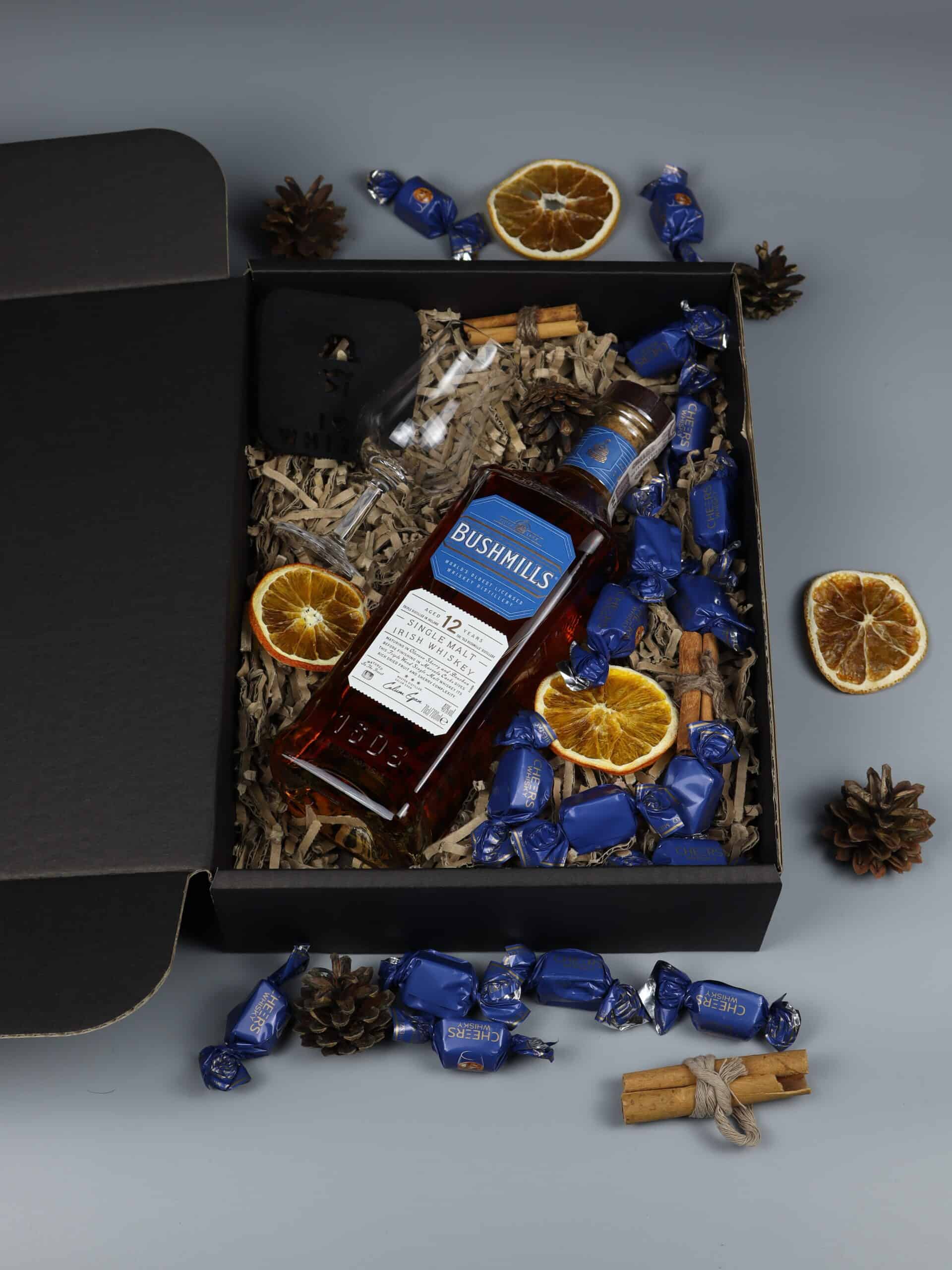 Elegancki zestaw z Bushmills 10 dla niego