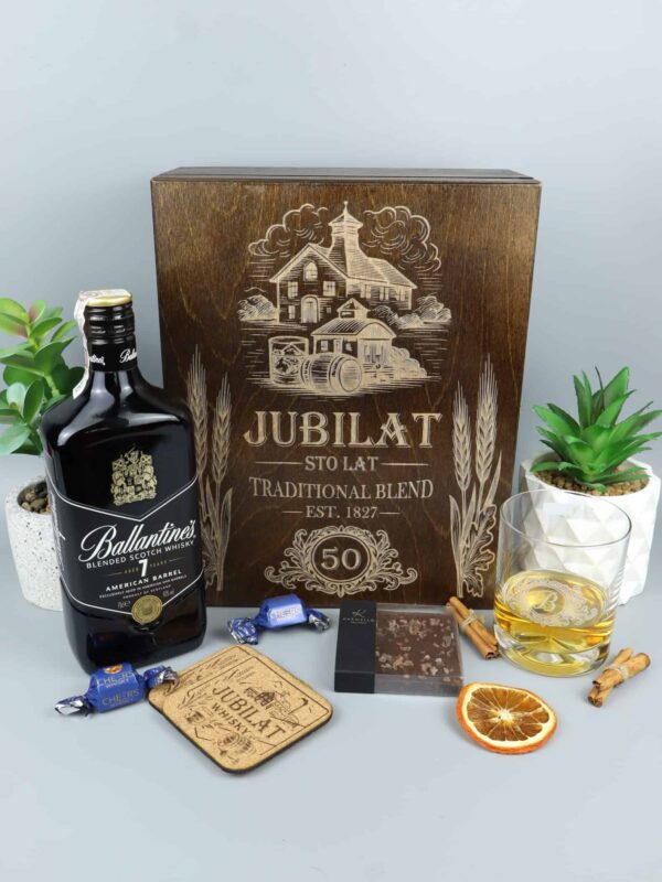 elegancki zestaw ballantines