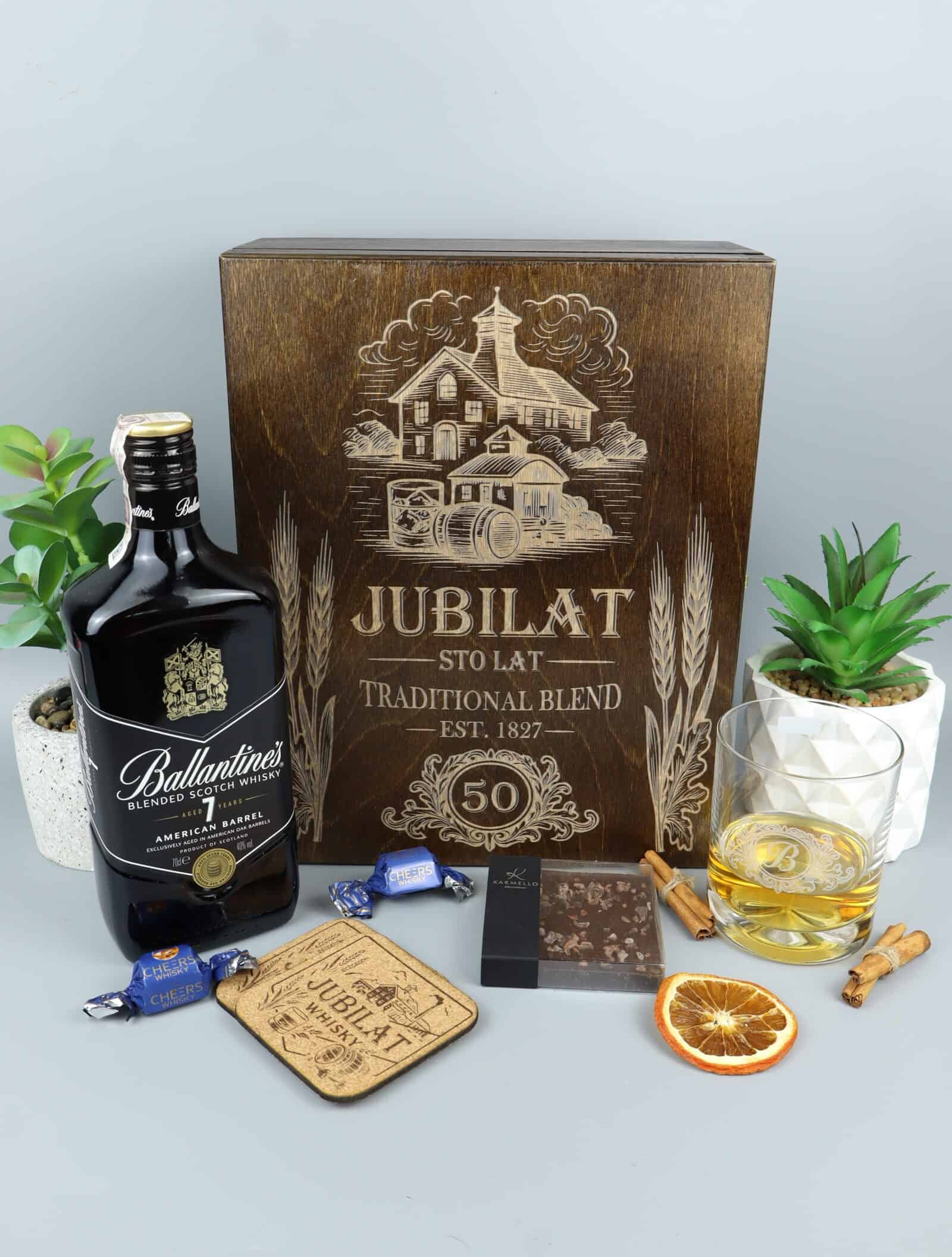 elegancki zestaw ballantines