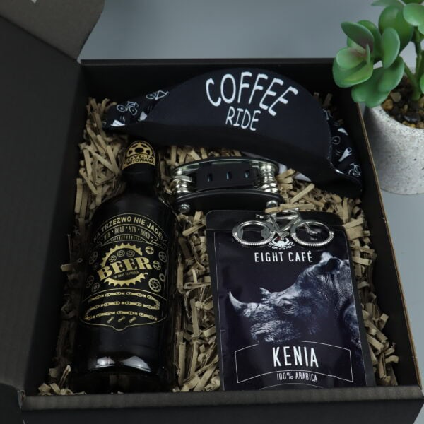 zestaw piwny na rowerowy prezent