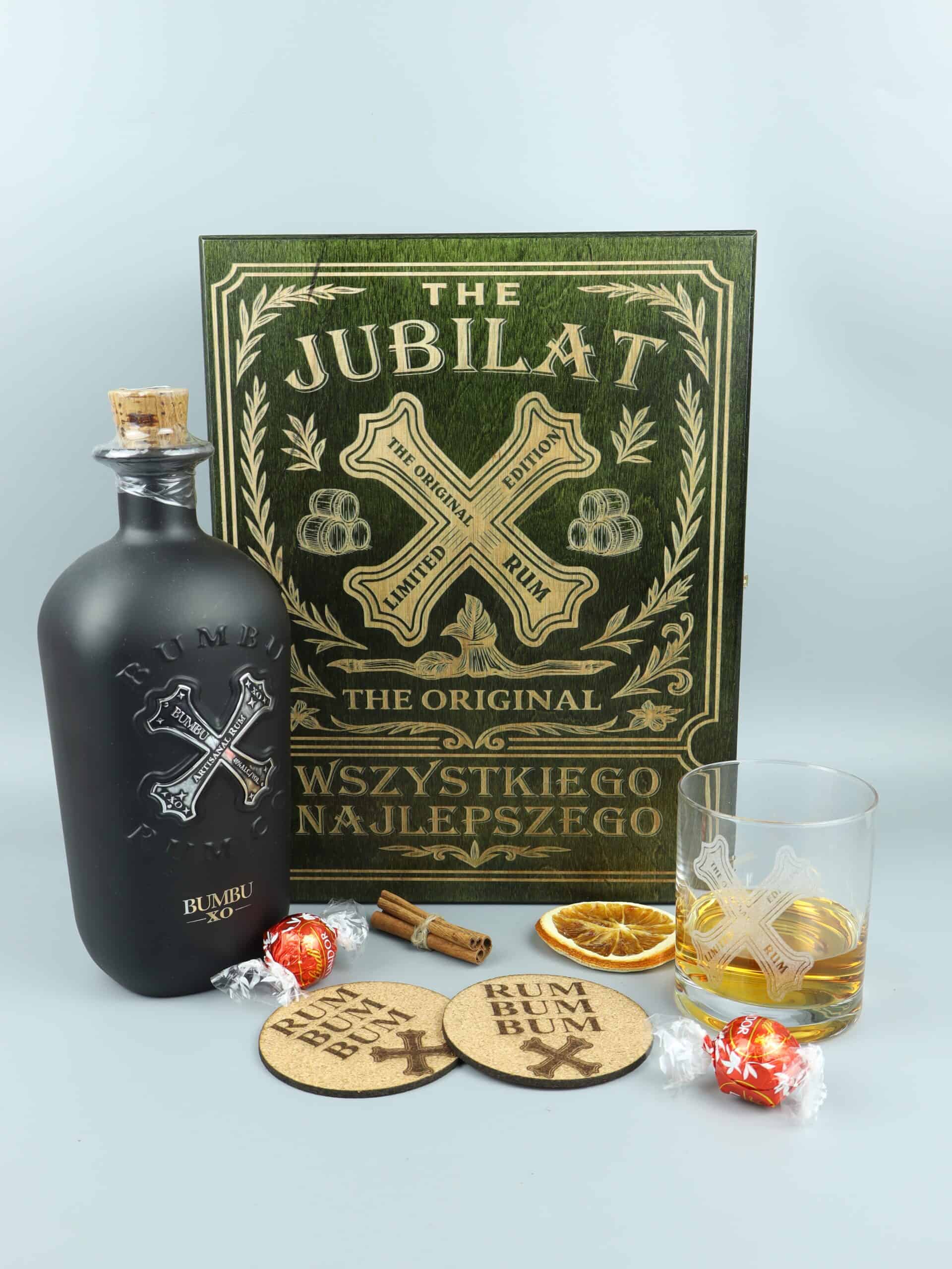 Zestaw prezentowy z rum bumbu