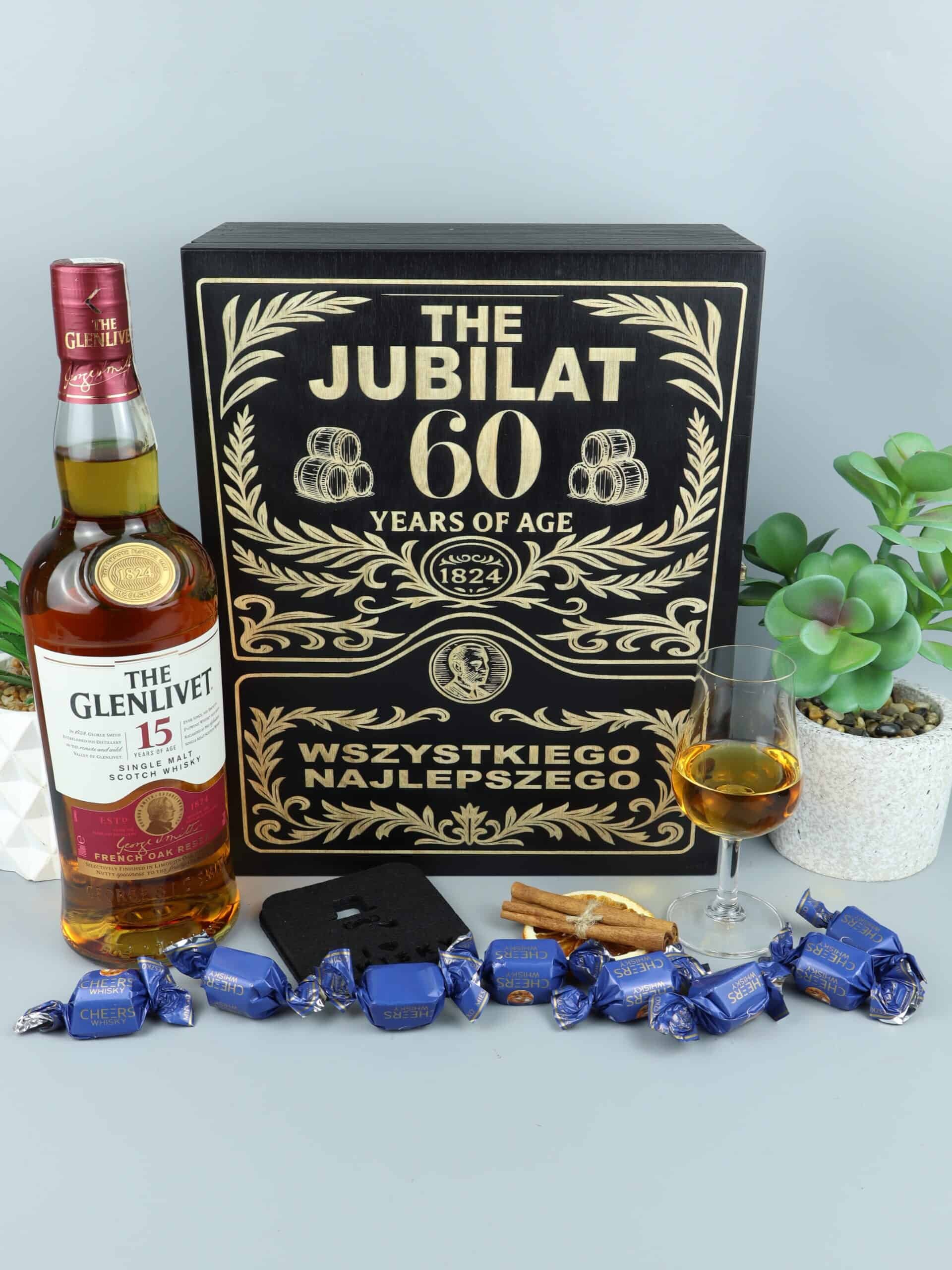 oryginalny prezent z whisky glenlivet