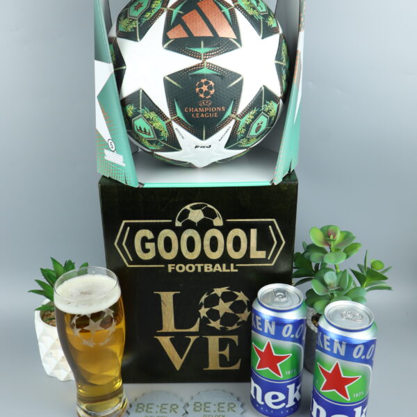 zestaw dla piłkarza z humorem