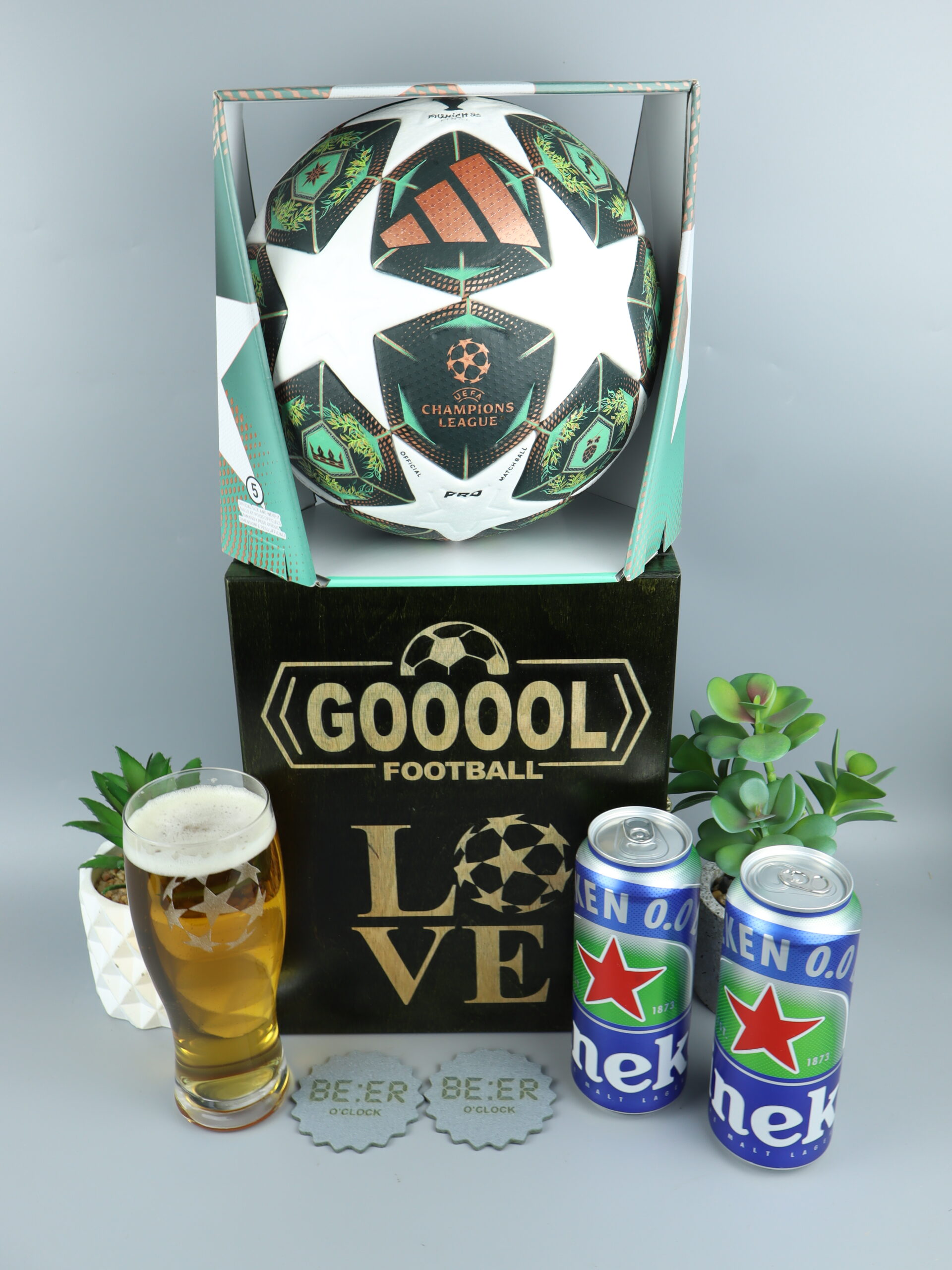 zestaw dla piłkarza z humorem