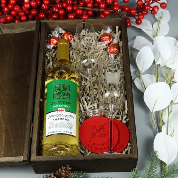 zestaw prezentowy z grawerem na slub