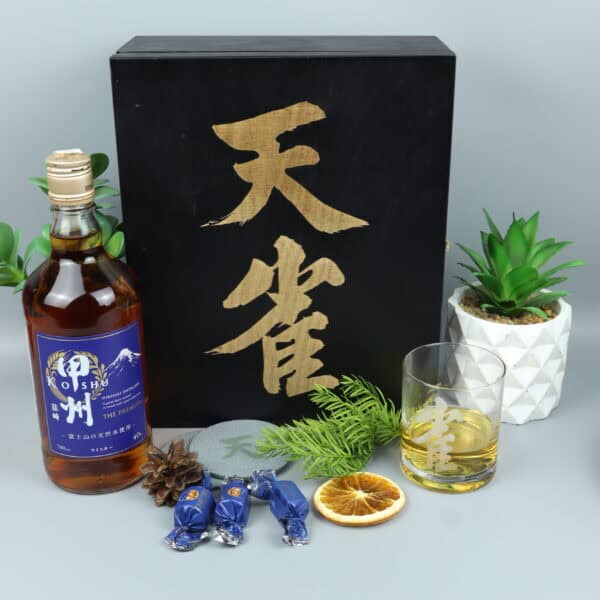 Japońska whisky w skrzynce