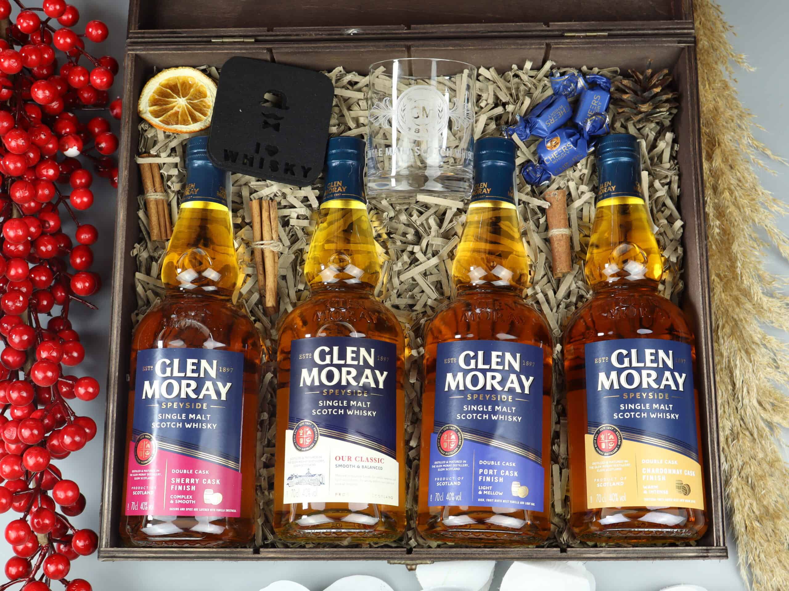 Personalizowany zestaw z whisky