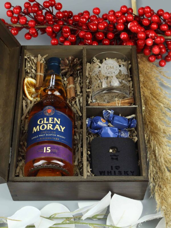 Prezent whisky i słodkości